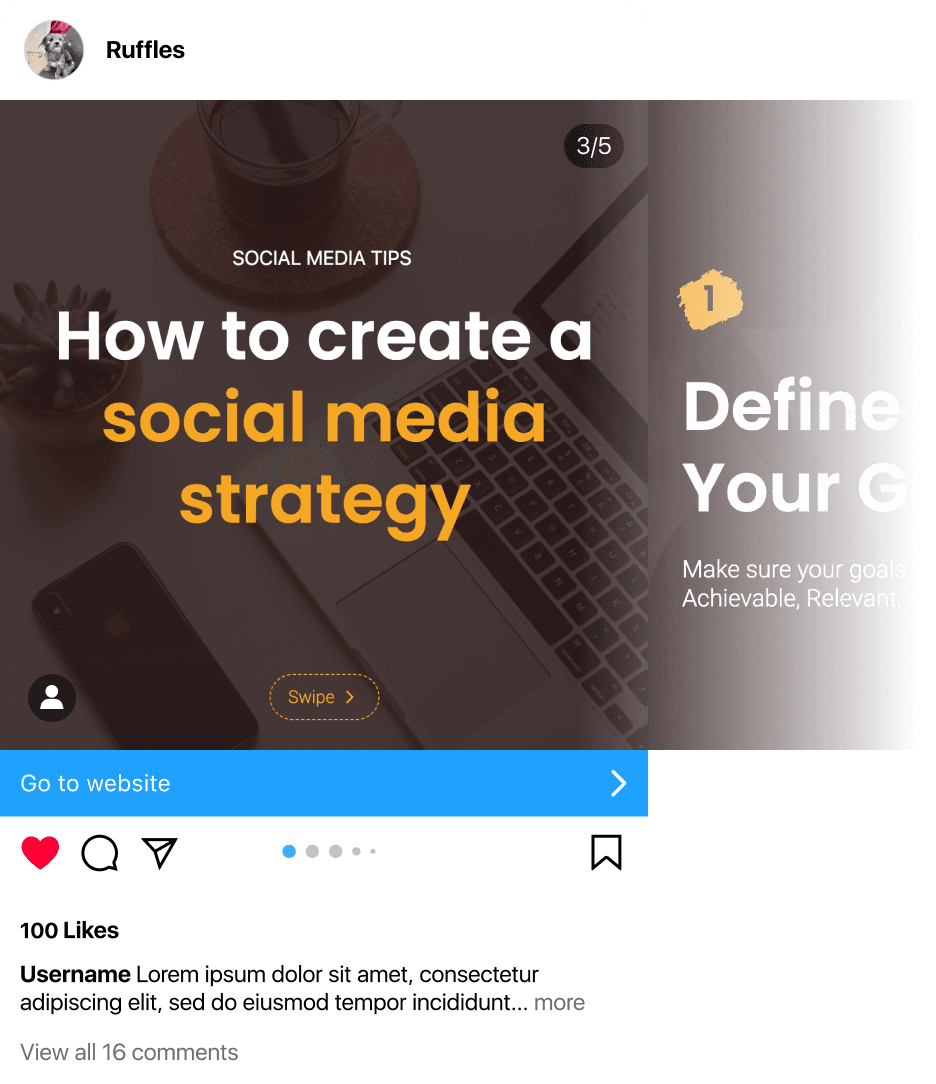 Instagram Carousel Templates